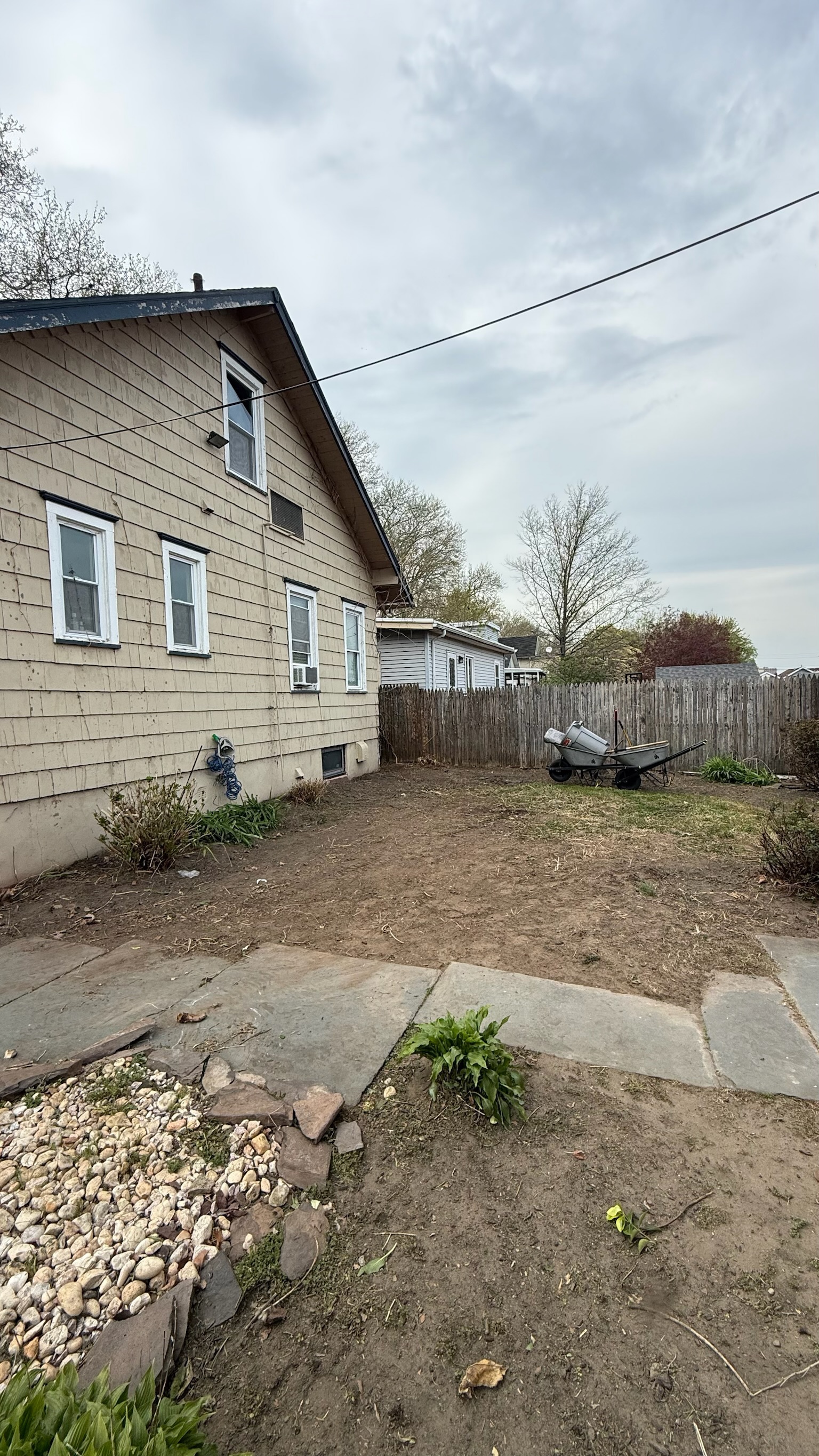 Fresh, tidy yard after Yard Boys seasonal cleanup service